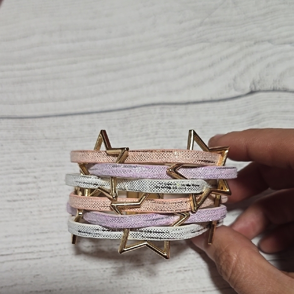 Jewelry - Gold Star Multi-Color Bracelet Set